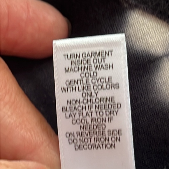 Cato Gray and White Striped Hi Low Sleeveless Tunic - Picture 7 of 7